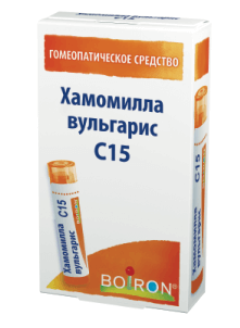 Гомеопатическое средство Хамомилла вульгарис С15